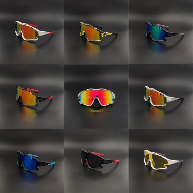 RUIGREAT Sportsonnenbrille, Vollrand, Unisex, Kunststoff - Bild 1