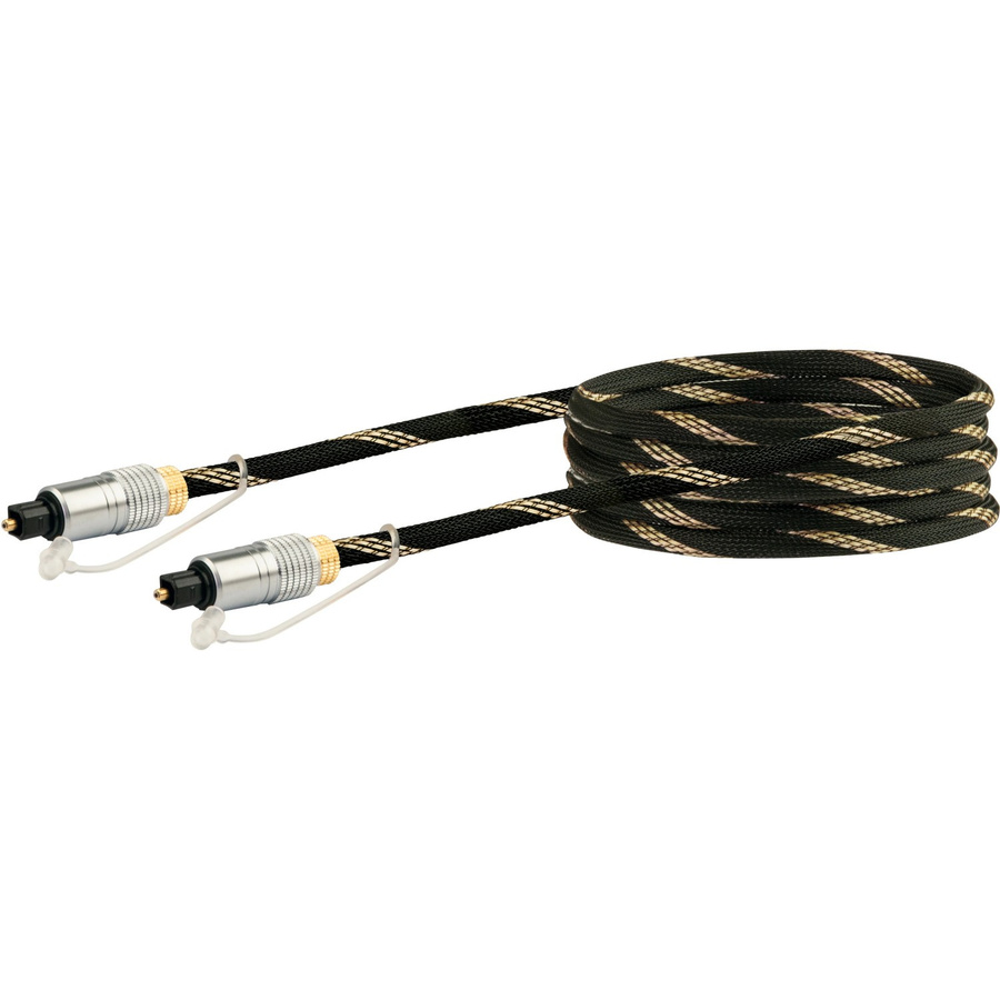 Schwaiger Lichtwellenleiter-Anschlusskabel mit Toslink-Stecker, Optical, Schwarz, 3,0 m - Bild 2