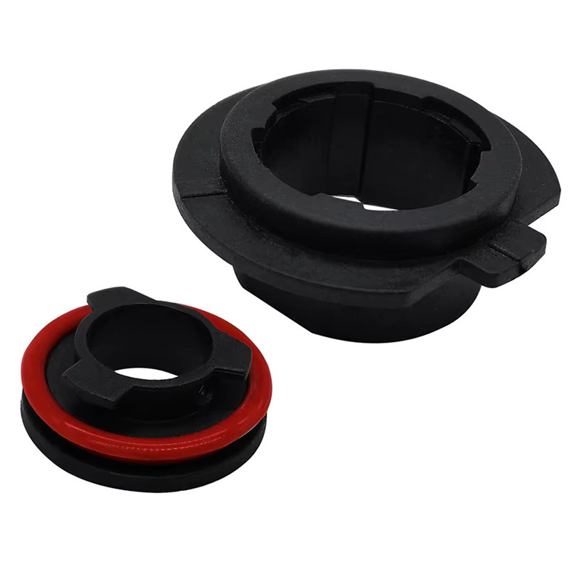 SHIDWJ LED Scheinwerfer Lampensockel Adapter in Schwarz für H1 H4 H7 H11 9005 9006 9012 mit hoher Temperaturbeständigkeit - Bild 2