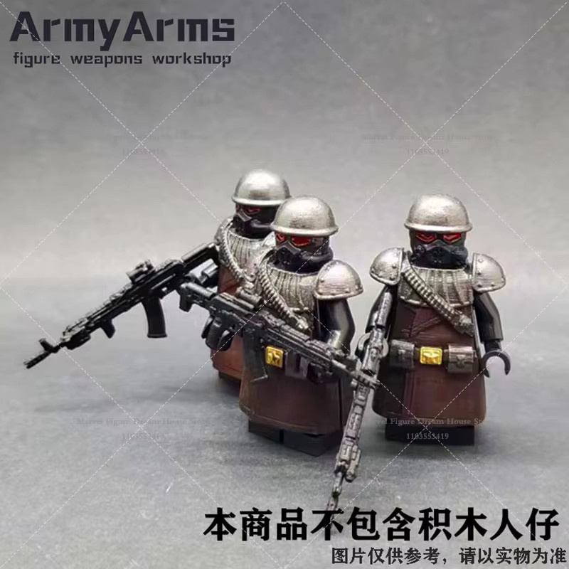 ArmyArms Fury Incarnate, Mini-Modell, Maßstab 1:50, schwarzer Ritter - Bild 2