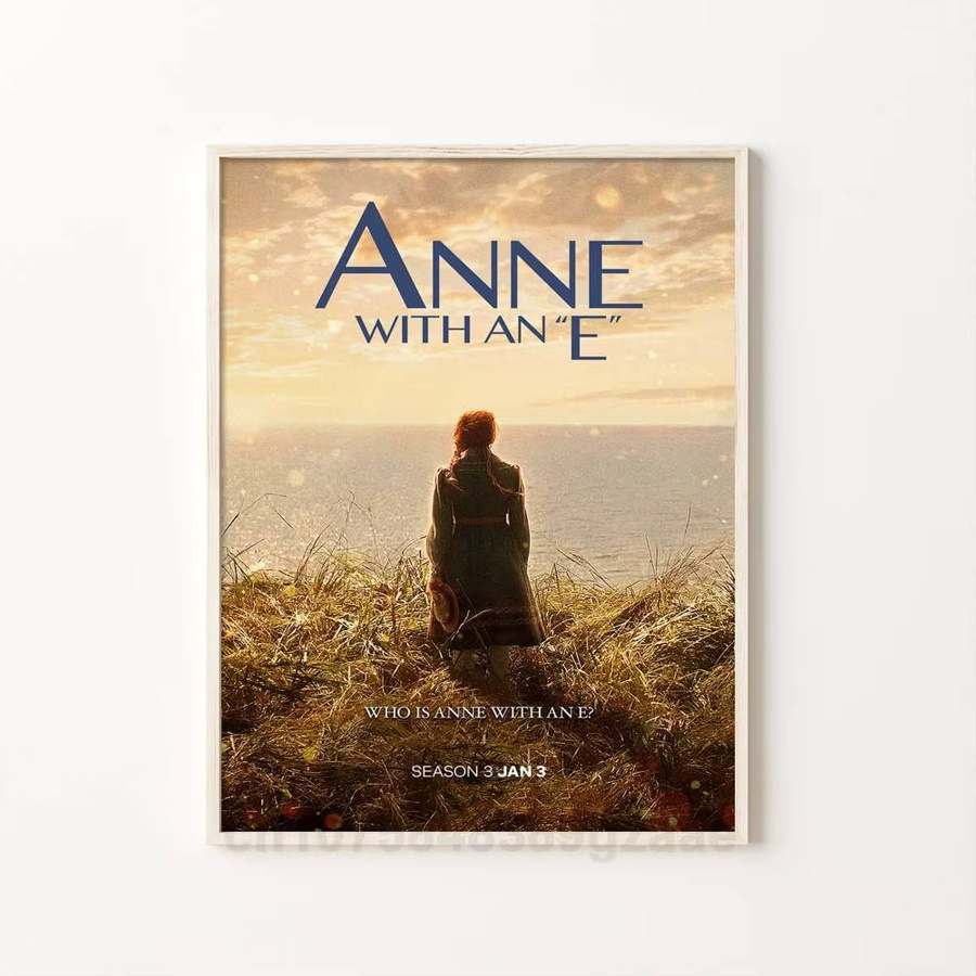 Selbstklebendes Wandkunst-Poster Anne With An E TV-Serie auf Leinwand, Mehrfarbig, Rechteckig - Bild 7