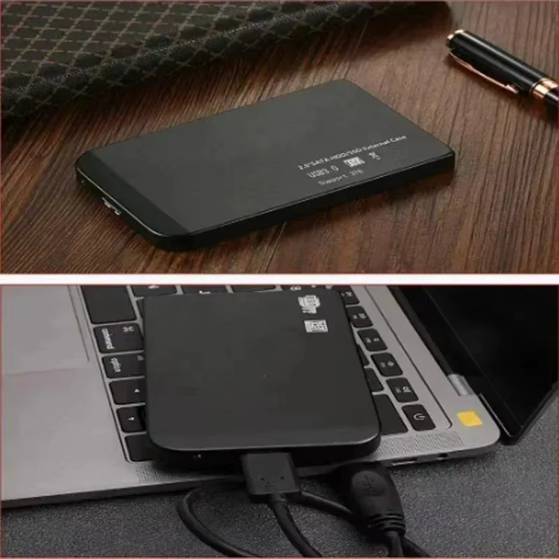 Lenovo USB 3.0 externes Festplattengehäuse für SSD und HDD, 4TB Kapazität, Farbe: Schwarz, Anschluss: USB-A - Bild 4