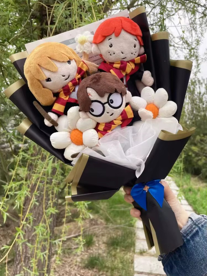 HUGKIS Harry Potter Stoffpuppen, Plüsch / Textil, Bunt / Mehrfarbig - Bild 2