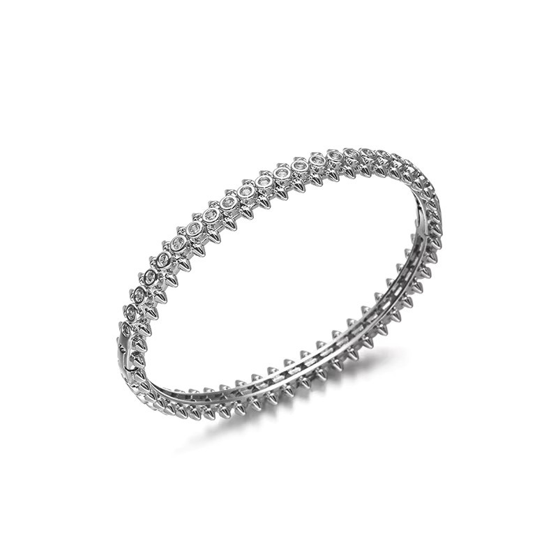 XPEL Armbänder & Armreifen, Edelstahl, Zirkon, Damen - Bild 2