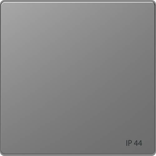Merten Abdeckung Wechselschalter System Design Edelstahl in Silber/Grau MEG3304-6036 - Bild 1