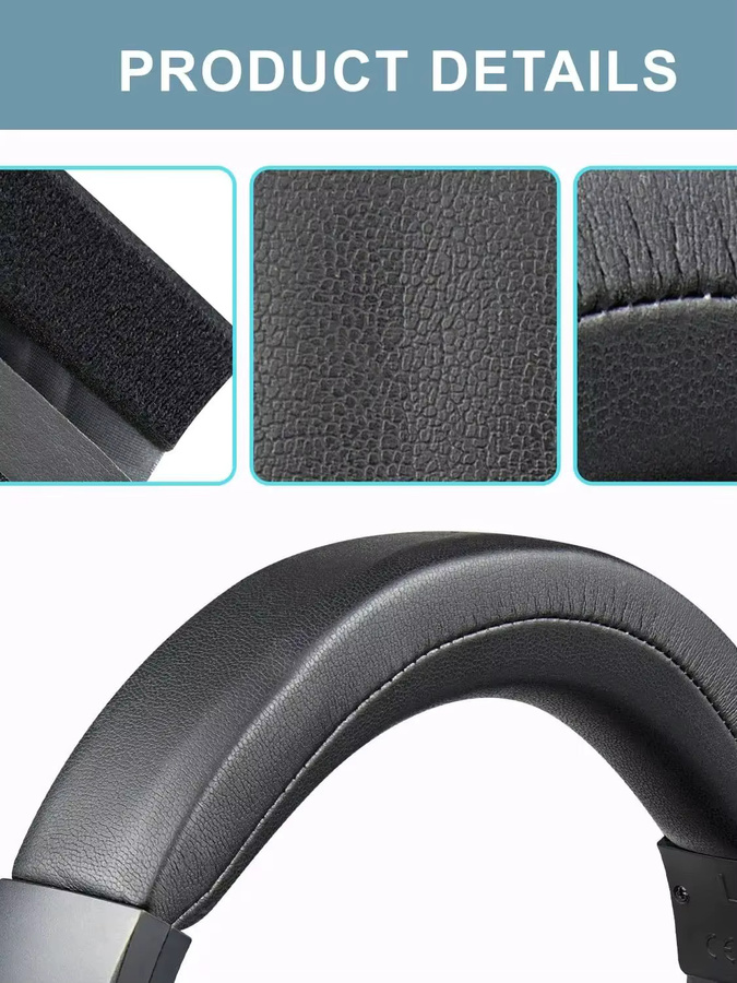 Audio-Technica Ersatz-Kopfbandpolster für M50X, M50XBT, M50XWH und M50S in Schwarz oder Weiß - Bild 5