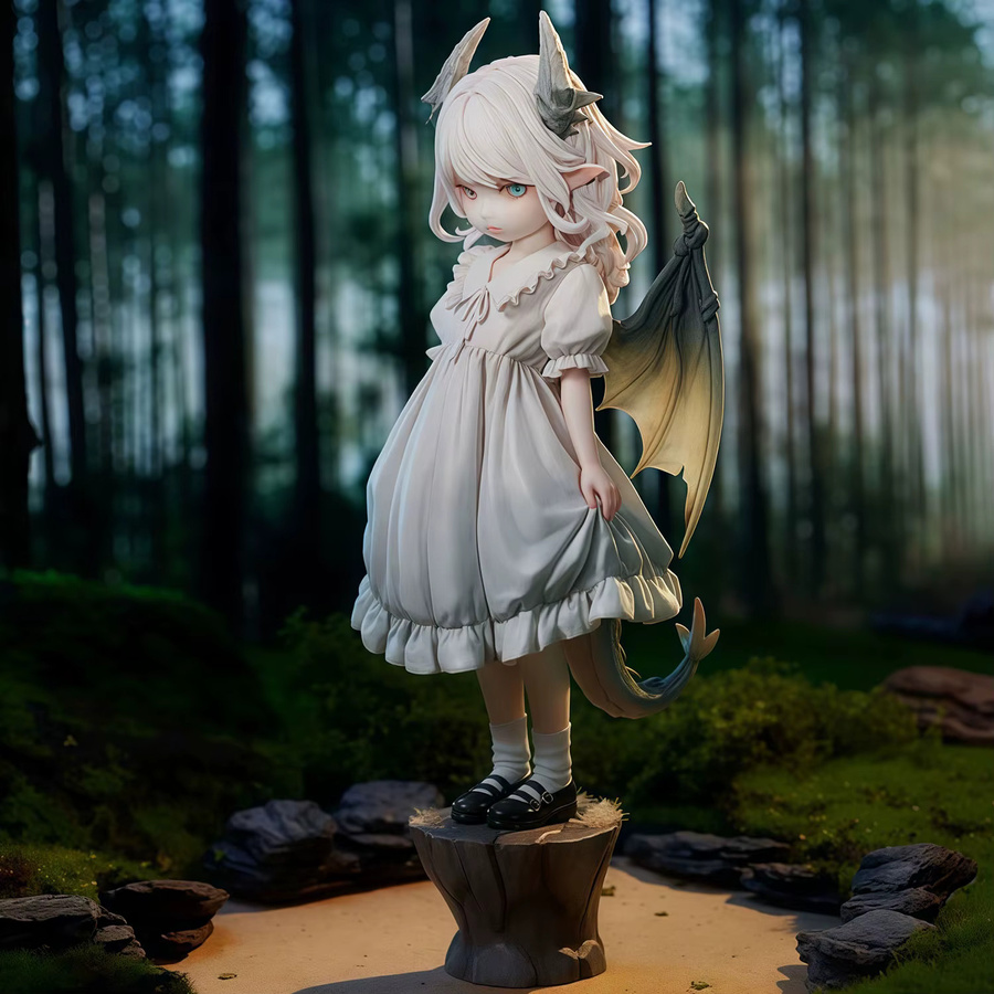 Bandai Kobayashi-San Chi Keine Maid Drachen Tohru Kanna Kamui Action Figur, Einzelfigur, Kunststoff - Bild 2