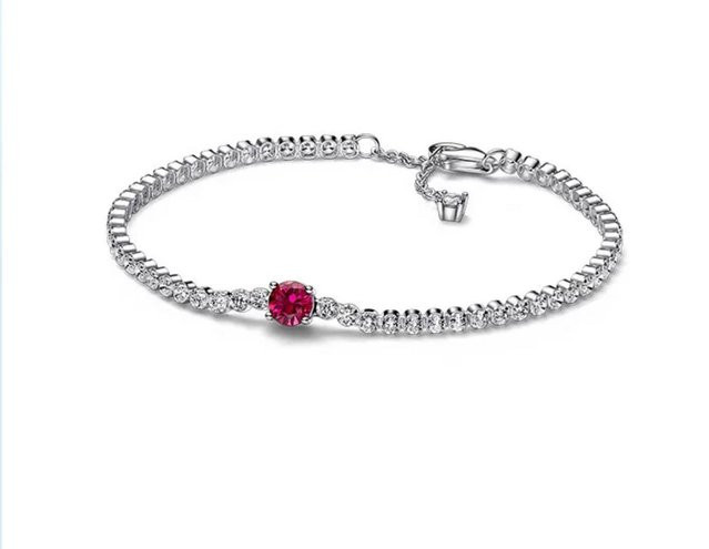 Armband 925 Silber, Zirkonia, Damen - Bild 1