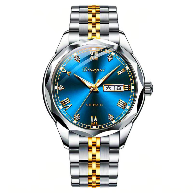 Dianpai Armbanduhr, Automatik, Edelstahl, Weiß, Herren - Bild 5