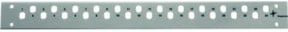 Telegärtner Frontplatte 1HE 24 LC-D in Grau und Silber - Bild 1