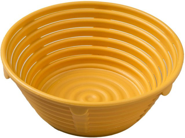 Scaritech Runder Gärkorb aus Kunststoff, Gelb, 5er Pack, 1000 ml - Bild 1