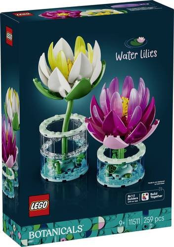 LEGO Botanicals Seerosen Konstruktionsspielzeug ab 9 Jahren - Bild 1