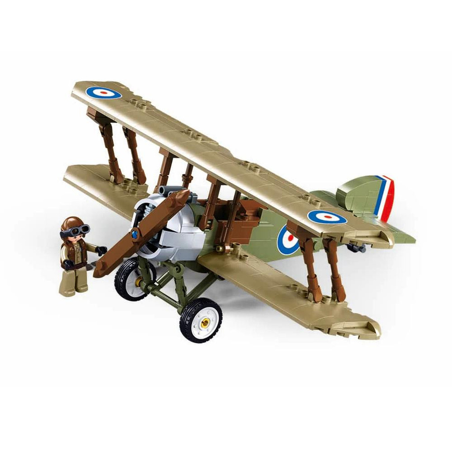 Linyi toy Jagdflugzeug Fokker Dr-1 Dreidecker und Sopwith Camel Doppeldecker ab 6 Jahren - Bild 2