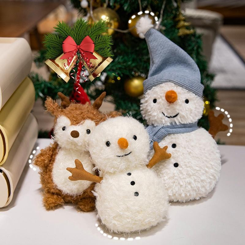 Kidsly Schneemann Elch Plüschtier, Plüschpuppe, ab 18 Jahre - Bild 2