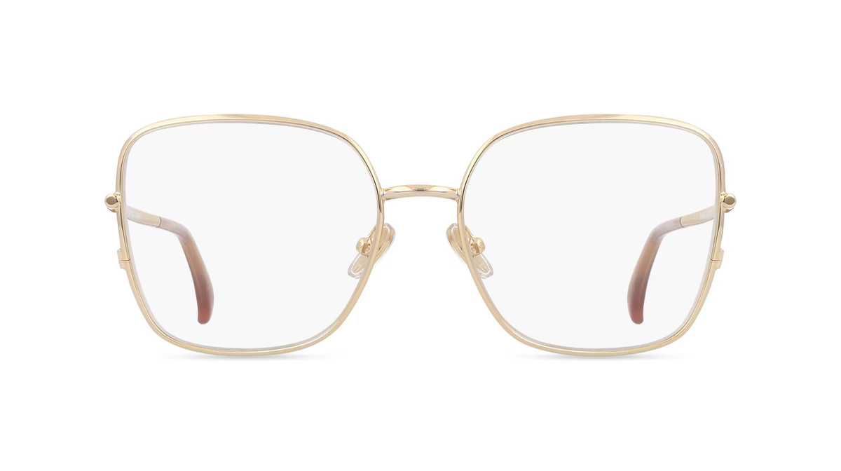Max Mara MM5223 Korrektionsbrille, Vollrand, Rund, Metall, gold, Damen - Bild 1