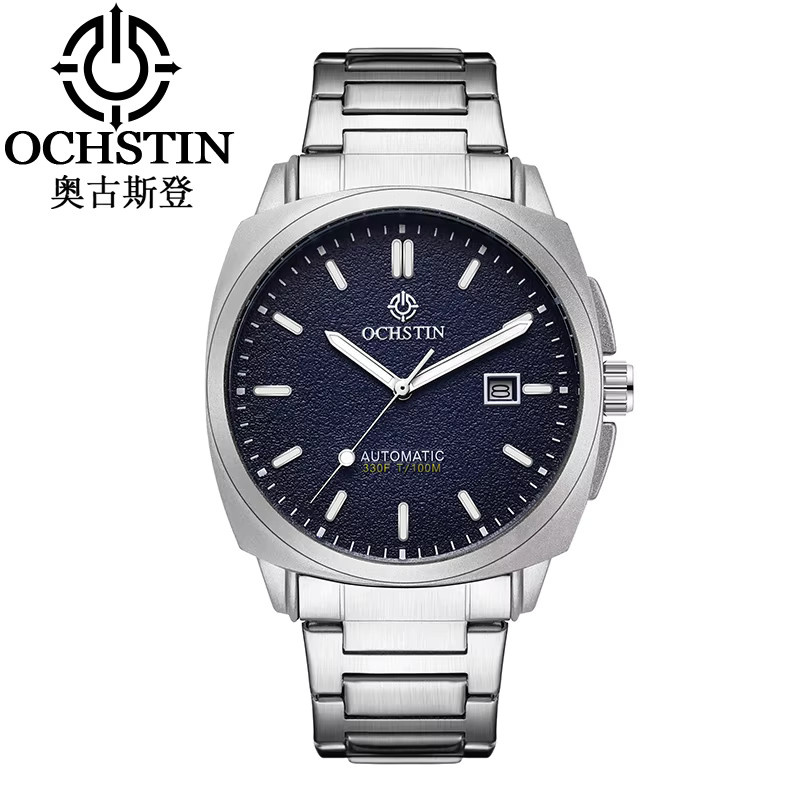 OCHSTIN Armbanduhr Edelstahl, Automatik, Silber, Herren - Bild 4