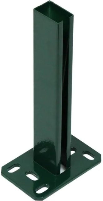 Galaflor Lange Bodenplatte für 60x40mm Pfosten in Grün - Bild 1