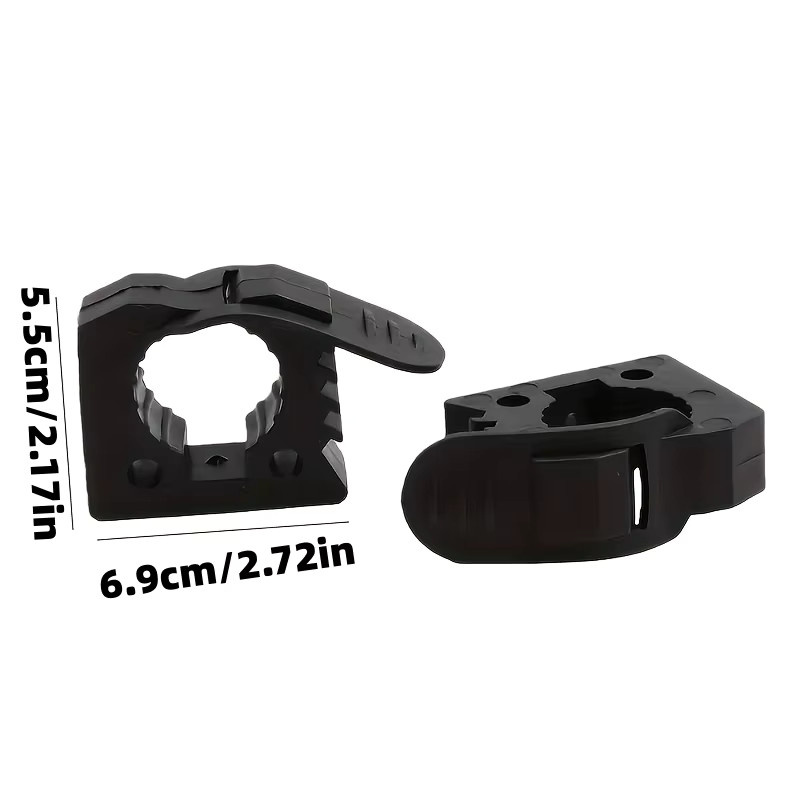 Quick Grip 2er-Pack Kunstgummi-Installationswerkzeug Gummiklemme in Schwarz - Bild 2