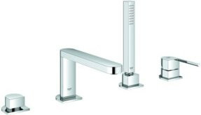 Grohe 4-Loch-Wannenkombination PLUS mit Einhebelmischer und Schwenzauslauf in Chrom - Bild 1