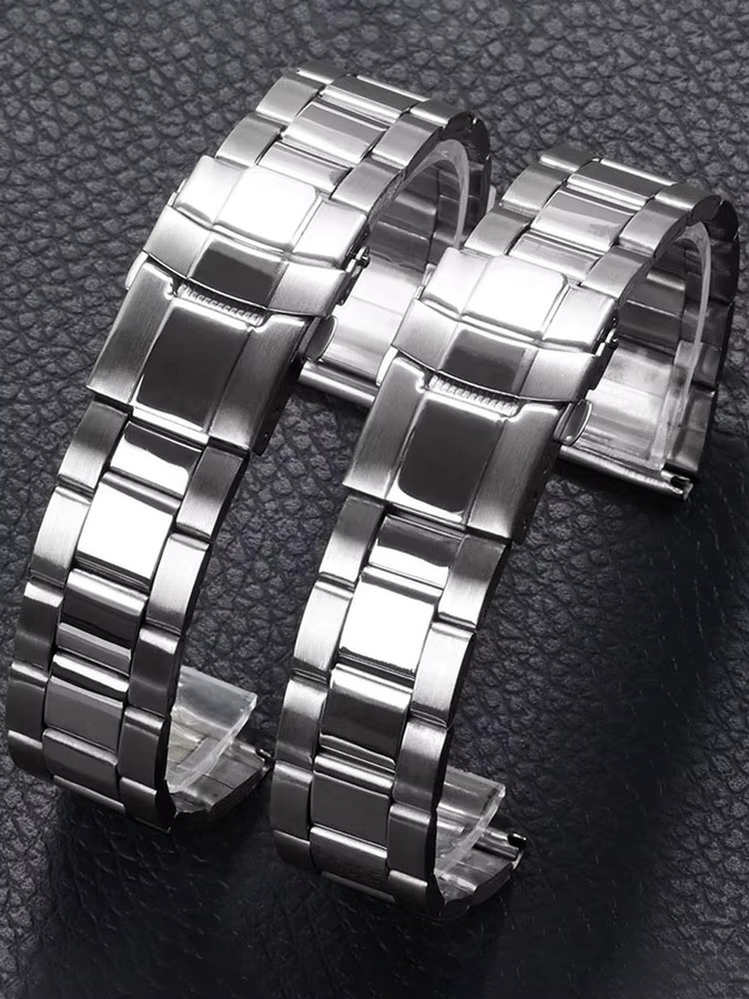 Seiko Uhrenarmband Edelstahl, silber, 20 mm, 22 mm, Unisex - Bild 4