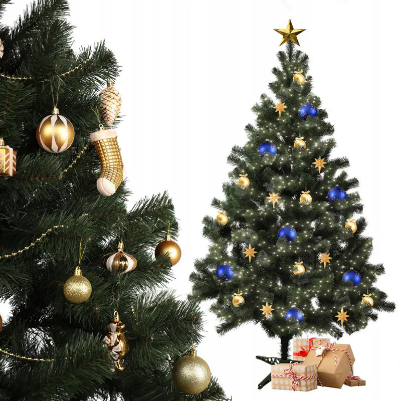 KADAX Künstlicher Weihnachtsbaum Tanne in Grün, Höhe: 180 cm - Bild 6