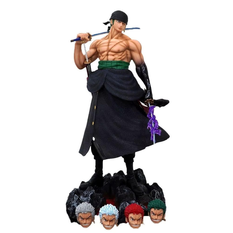 Bandai One Piece Zoro Sammlerfigur, Modell Ornament, 50cm - Bild 4