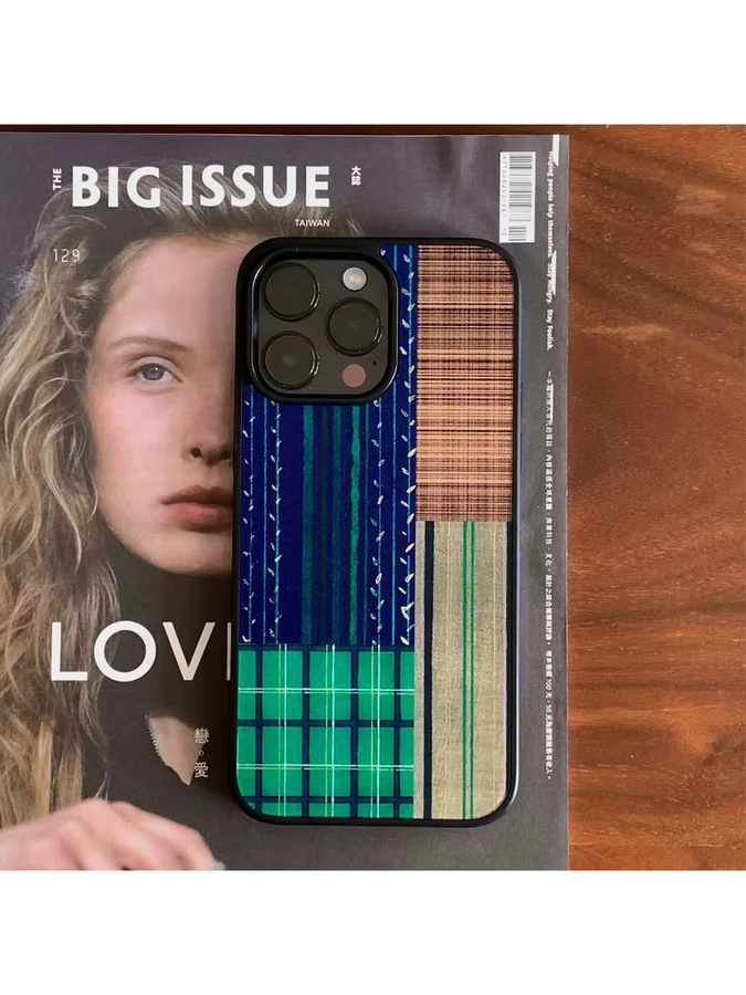 DecoPhone Sternspiegel-Handyhülle mit Streifen-Design für iPhone 11 bis iPhone 17 Pro Max in Multicolour - Bild 2