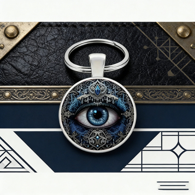 Noter Schlüsselanhänger, Evil Eye, Unisex - Bild 1