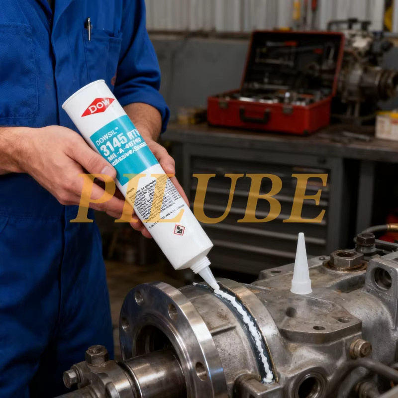 Dow Corning RTV 3140 3145 Silikondichtmittel als wasserdichter und flexibler Silikonkleber für Automobilelektronik und Industrie in Transparent oder Weiß - Bild 2