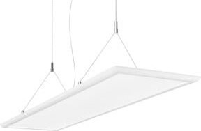 Trilux LED-Hängeleuchte in Weiß, dimmbar, Warmweiß 3000K, moderne Pendelleuchte aus Metall und Aluminium - Bild 1