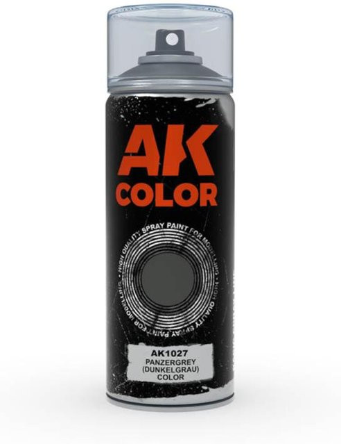 AK Interactive Spray, Panzergrey (Dunkelgrau), 150ml - Bild 1