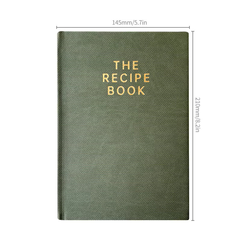 2026 A5 Kitchen Companion Rezeptentwicklungs-Notizbuch mit Speisekammer-Inventar und Essensplanern in Pink mit Hardcover - Bild 4
