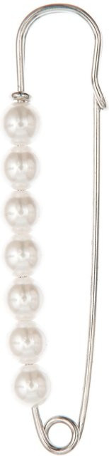 Rico Design Kiltnadel mit Perlen, Silber, Unisex - Bild 1