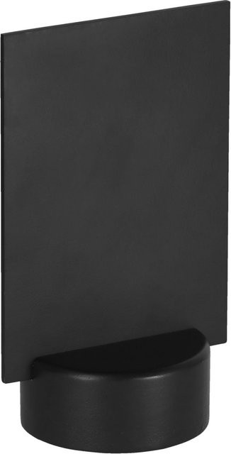PULSIVA Tischaufsteller Mallero aus Holz, schwarz, 4er Pack, Höhe: 17,5 cm - Bild 1