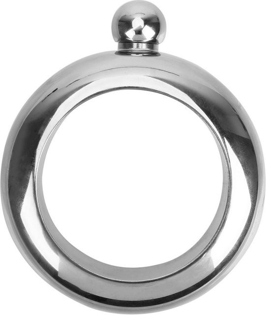 Flachmann-Armband Edelstahl, Silver gray, Unisex - Bild 1