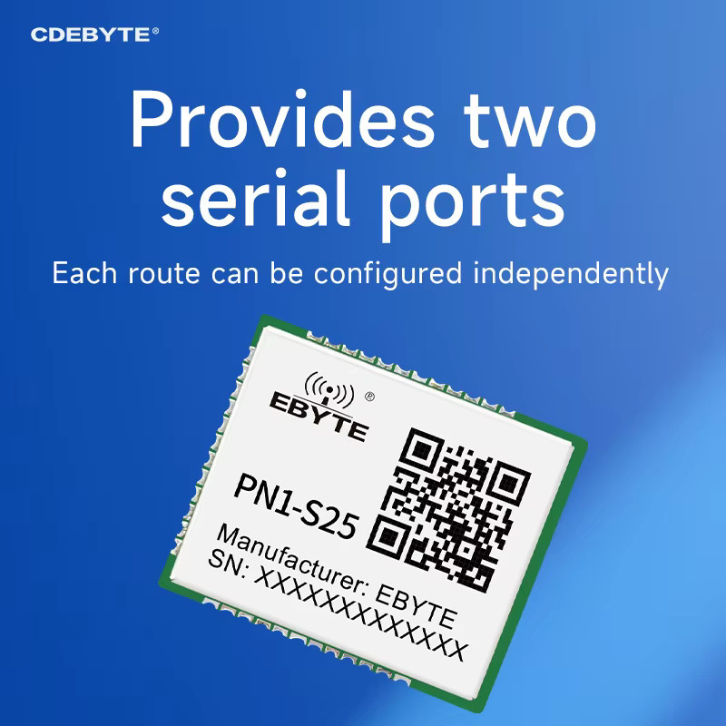 CDEBYTE PN1-S25 Profinet zu Modbus Gateway mit 2 seriellen RS485/RS422 Ports als SMD-Modul - Bild 3
