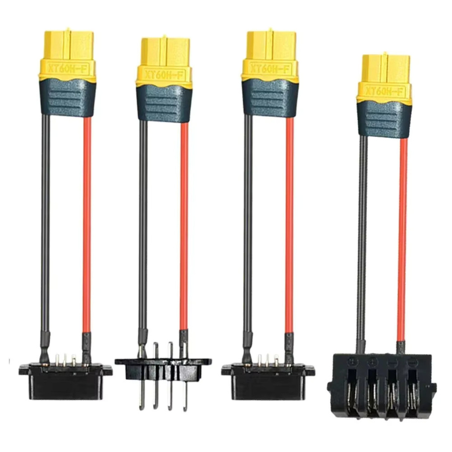 SPORTARC E-Bike Hailong Batterie Stecker Set, 4-Pin oder 5-Pin, Männlich oder Weiblich, Schwarz - Bild 4