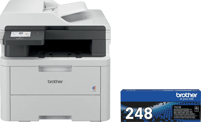 Brother DCP-L3560CDW Multifunktionsdrucker mit Scan, Kopierfunktion, Wi-Fi und USB sowie einem zusätzlichen schwarzen Toner - Bild 1