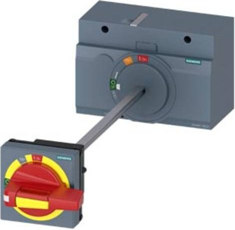 Siemens Türkupplungsdrehantrieb 3VA9467-0FK25 in Grau, Breite: 13,8 cm, Höhe: 9,4 cm - Bild 1
