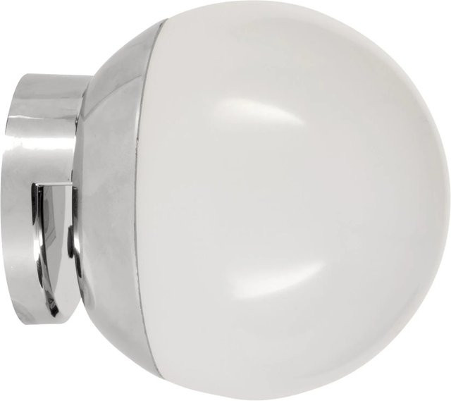Eglo LED-Spiegelleuchte Cerveteri-E Chrom-Weiß, rund, IP44 - Bild 1
