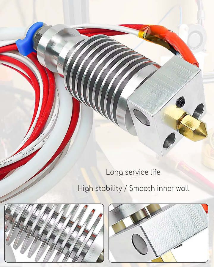 Creality Hotend Düsensatz Kit für CR-10 V2 und CR-10 V3 3D-Drucker - Bild 2