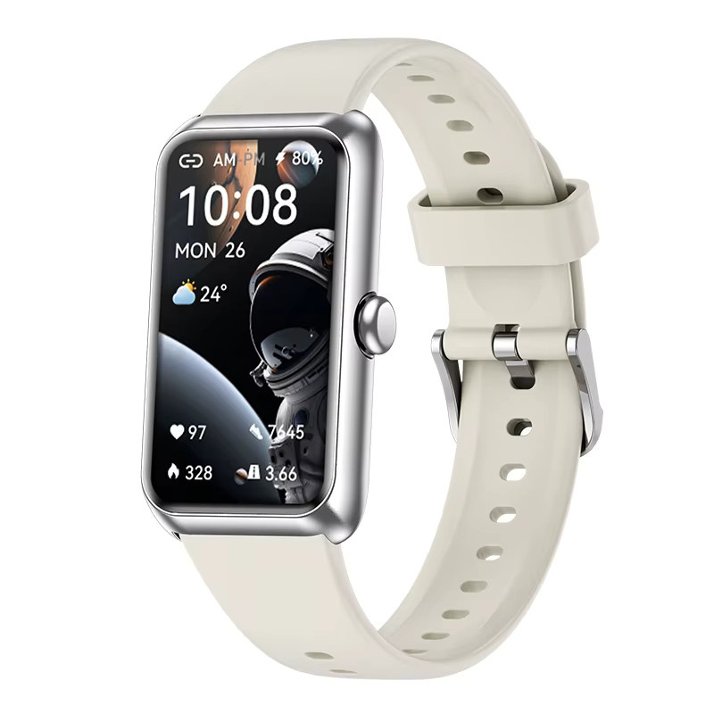 LIGE Smartwatch, Schwarz, Silikon, Unisex - Bild 6