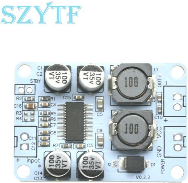 SZYTF TPA3110 PBTL Mono Digitaler Leistungsverstärker Modul 30W in Blau - Bild 1