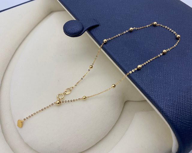 Sinya Kette, Armband, Fußkettchen, 750 Gold, Perle, Damen - Bild 1