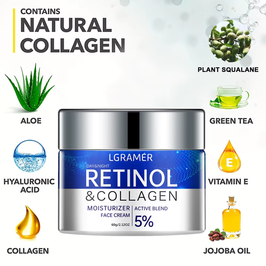 eelhoe Retinol Kollagen Gesichtscreme, 30 ml, Unisex - Bild 4