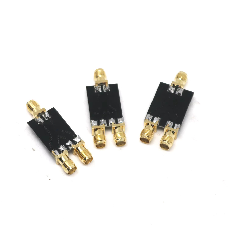 Dykbcells RF Balun-Transformator 1:1 Signalkonverter für HAM-Radio-Verstärker ADF4350 ADF4351, 100kHz-8GHz, Schwarz - Bild 2