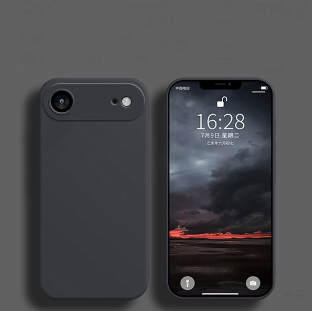Squear Candy Matte Handyhülle für iPhone in Schwarz - Bild 1