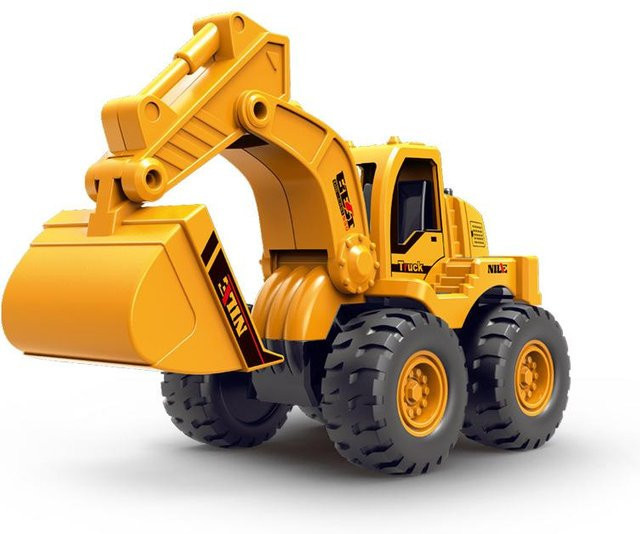 Binchi Keji Travel Bagger Bulldozer Engineering Auto, Spielzeug Auto, orange, ab 2 Jahre - Bild 1