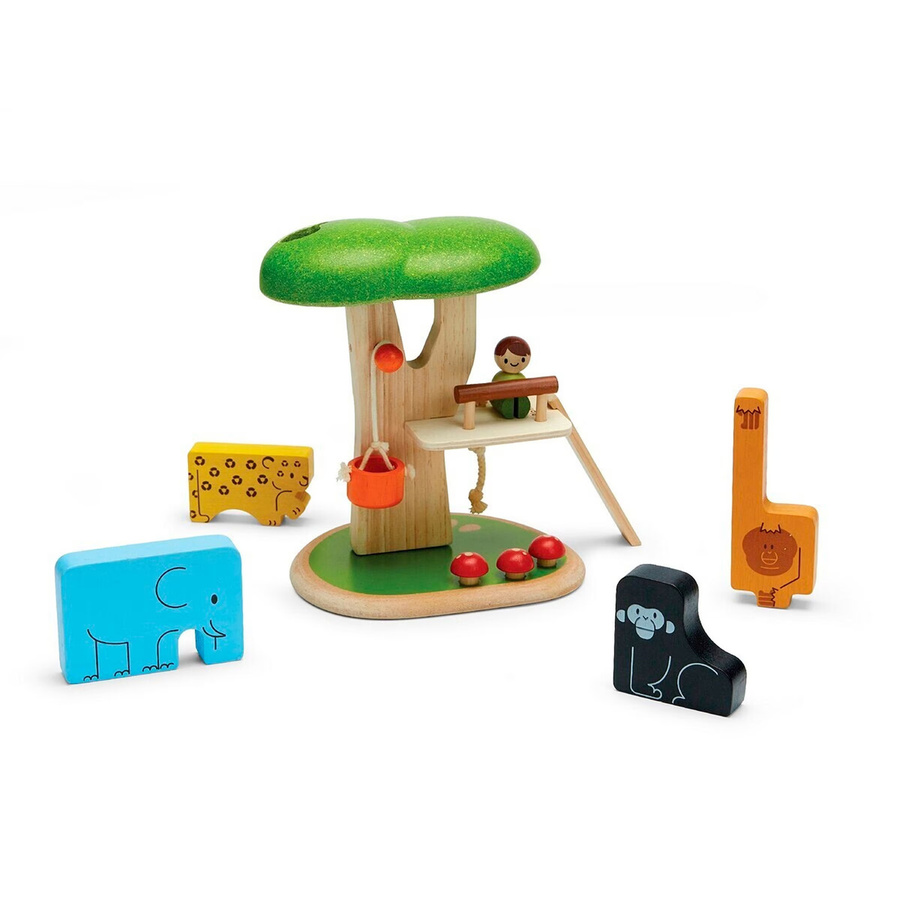 Plantoys Rahmenpuzzle Tiere, Holz, ab 2 Jahren - Bild 2