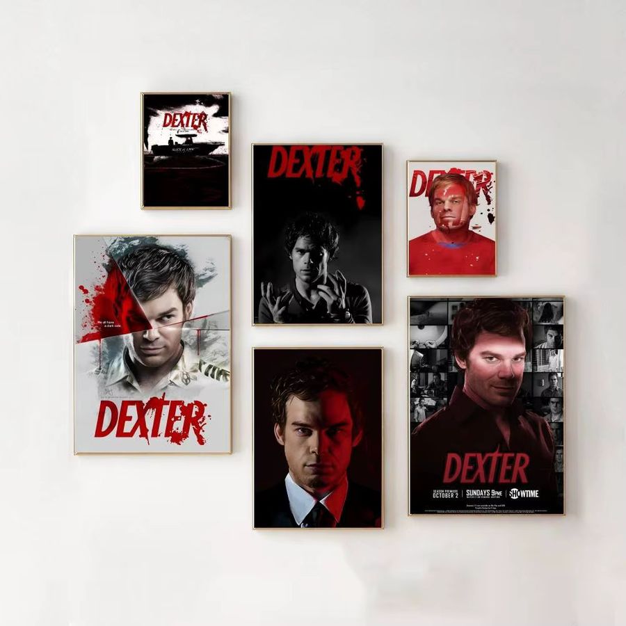 Dexter Morgan Poster Selbstklebender Wandaufkleber aus wasserfestem Papier für dein Zuhause oder die Bar - Bild 2